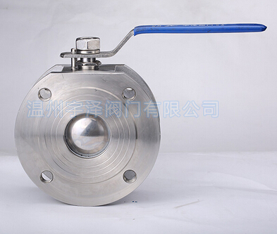 超薄型對(duì)夾式球閥